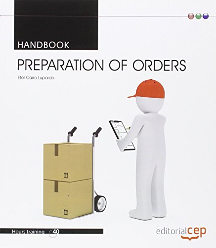 Imagen de archivo de Preparation of orders. Handbook a la venta por Iridium_Books