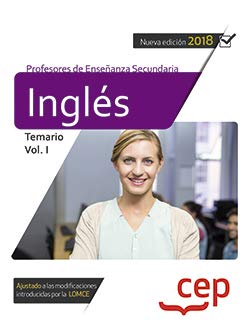 9788468172293: Cuerpo de Profesores de Enseanza Secundaria. Ingls. Temario Vol. I. (CEP)