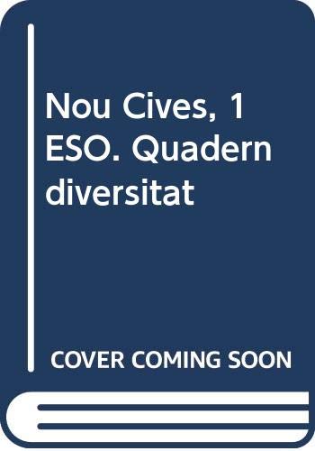 Stock image for Nou Cives 1 Quadern Diversitat for sale by Iridium_Books