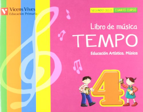 Imagen de archivo de LIBRO DE MUSICA TEMPO 4+CD a la venta por Zilis Select Books