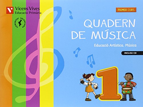 Imagen de archivo de QUADERN MUSICA 1 VALENCIA+CD a la venta por Zilis Select Books