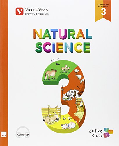Stock image for Natural Science 3. Comunidad de Madrid. Book + Cd for sale by Hamelyn