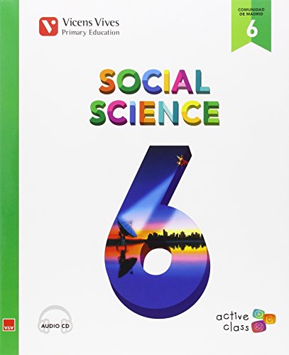 9788468229102: Social Science 6 Madrid + Cd (active Class)