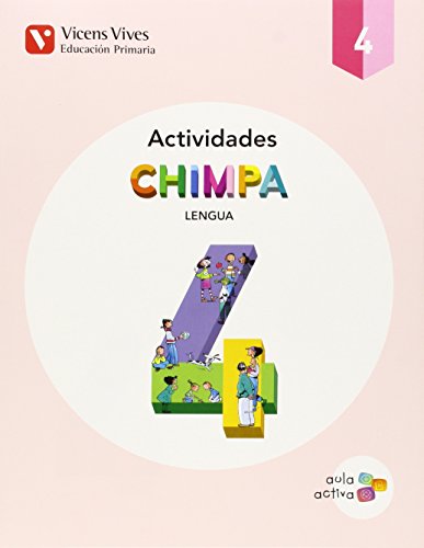 Imagen de archivo de Chimpa 4, actividades, lengua, 4 primaria, aula activa a la venta por medimops