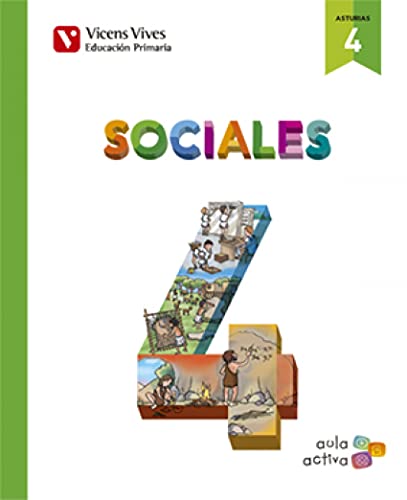 9788468237916: SOCIALES 4+ ASTURIAS SEPARATA (AULA ACTIVA): Sociales 4. L. Alumno Y Separata Asturias. Aula Activa: 000002 - 9788468237916 (2016)