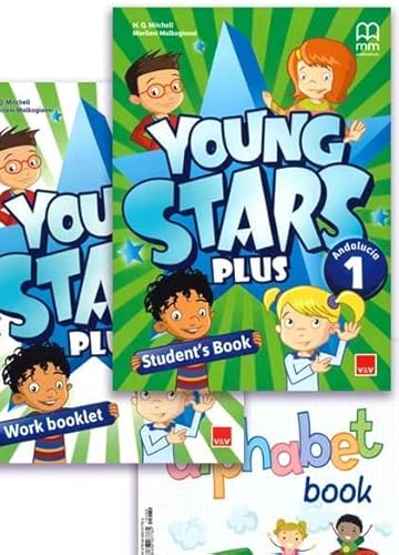 Stock image for YOUNG STARS PLUS 1 AND+BOOKLET+ ALPHABETH for sale by Librerias Prometeo y Proteo