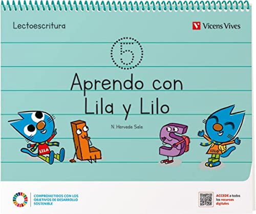 Beispielbild fr Aprendo con Lila y Lilo Cuaderno 5 - 9788468282893 zum Verkauf von Hamelyn