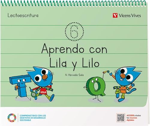 Stock image for Aprendo con Lila y Lilo Cuaderno 6 - 9788468282909 for sale by Hamelyn
