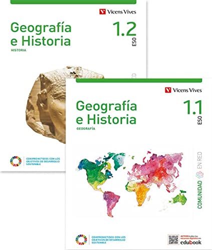 Imagen de archivo de GEOGRAFIA E HISTORIA 1 (1.1-1.2)(COMUNIDAD EN RED) a la venta por Librerias Prometeo y Proteo
