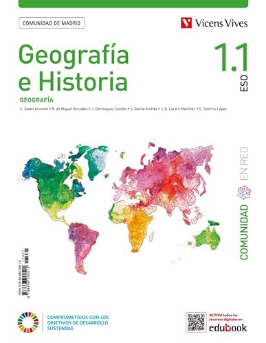 Imagen de archivo de GEOGRAFIA E HISTORIA 1 (1.1-1.2) MADRID (CER) a la venta por Librerias Prometeo y Proteo