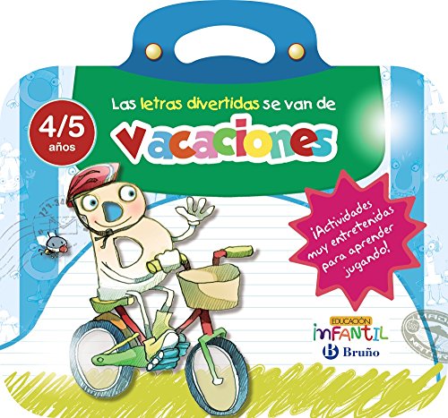 LAS LETRAS DIVERTIDAS SE VAN DE VACACIONES 4-5 AÑOS - IGLESIAS IGLESIAS, ROSA M.; SANZ NÚÑEZ, RAFAEL