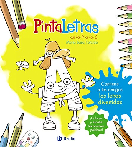 PintaLetras (Castellano - A PARTIR DE 3 AÑOS - LIBROS DIDÁCTICOS