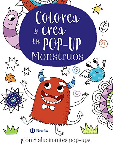 Imagen de archivo de COLOREA Y CREA TU POP-UP. MONSTRUOS. a la venta por KALAMO LIBROS, S.L.