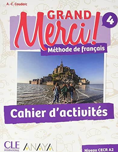 Imagen de archivo de GRAND MERCI! 4. CAHIER D'ACTIVITS a la venta por KALAMO LIBROS, S.L.