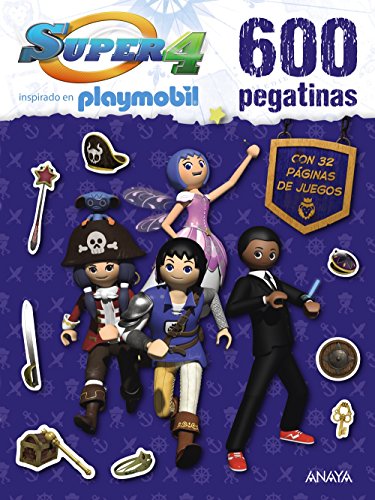 Stock image for Super 4 - 600 pegatinas Playmobil for sale by Iridium_Books