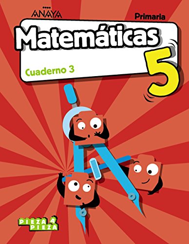 Imagen de archivo de Matemticas 5. Cuaderno 3. (Pieza a Pieza) a la venta por medimops