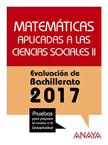 Imagen de archivo de MATEMTICAS APLICADAS A LAS CIENCIAS SOCIALES II. a la venta por Zilis Select Books