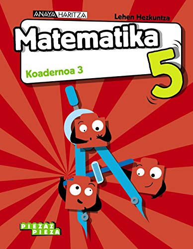 Stock image for Matematika 5. Koadernoa 3. (Piezaz pieza) for sale by medimops