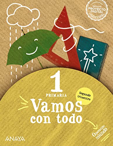 Beispielbild fr VAMOS CON TODO 1. SEGUNDO TRIMESTRE. zum Verkauf von Librerias Prometeo y Proteo