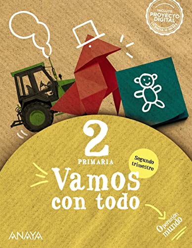 Beispielbild fr VAMOS CON TODO 2. SEGUNDO TRIMESTRE. zum Verkauf von Librerias Prometeo y Proteo