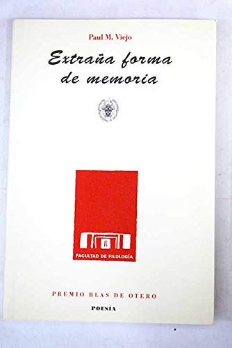 Beispielbild fr Extraa forma de memoria zum Verkauf von Vrtigo Libros