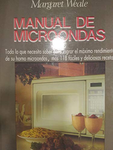 Imagen de archivo de Manual de microondas a la venta por Librera Prez Galds