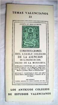 9788470131073: Los antiguos colegios de estudios valencianos (Temas valencianos)