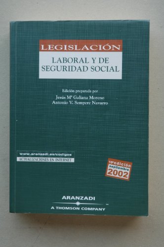 Imagen de archivo de Legislacin Laboral y de Seguridad Social a la venta por Librera Antonio Azorn