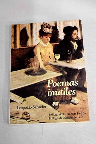 Stock image for Poemas Intiles for sale by Librera Gonzalez Sabio