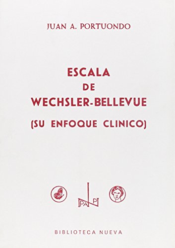 Stock image for Escala de Wechsler-Bellevue (Su enfoque clnico) for sale by LibroUsado | TikBooks