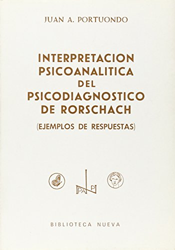 9788470301889: INTERPRETACION PSICOANALITICA DEL PSICODIAGNOSTICO DE RORSCH