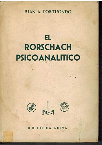 Stock image for El Rorschach psicoanalitico for sale by Librera Prez Galds