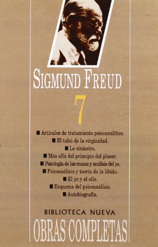 9788470302374: Freud - Obras Completas (VII) (edicin en rstica)