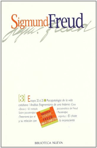 9788470304941: Freud - Obras Completas (III): Ensayos 20 al 25 (OBRAS DE SIGMUND FREUD)