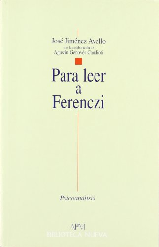 Stock image for PARA LEER A FERENCZI for sale by Zilis Select Books