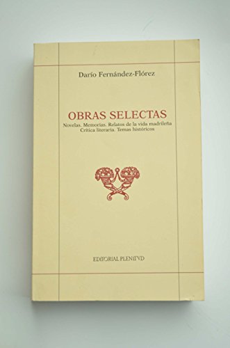 Beispielbild fr Daro Fernndez - Flrez. Obras Selectas zum Verkauf von Hamelyn