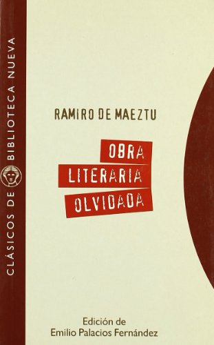 Beispielbild fr Ramiro de Maeztu. Obra literaria olvidada (1897-1910) zum Verkauf von Librera Cajn Desastre