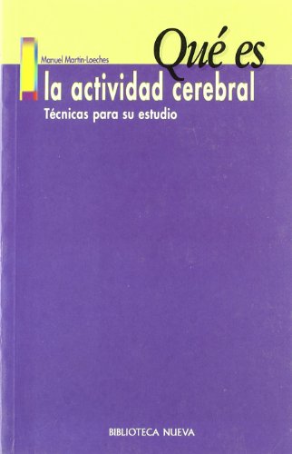 9788470309397: Qu Es La Actividad Cerebral (QUE ES)