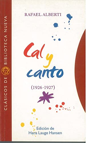 Beispielbild fr CAL Y CANTO (1926-1927) zum Verkauf von KALAMO LIBROS, S.L.