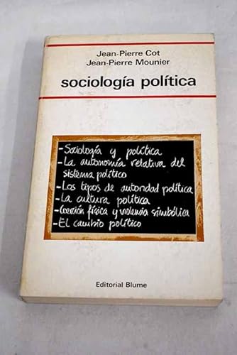 Imagen de archivo de Sociologia Poltica a la venta por Almacen de los Libros Olvidados