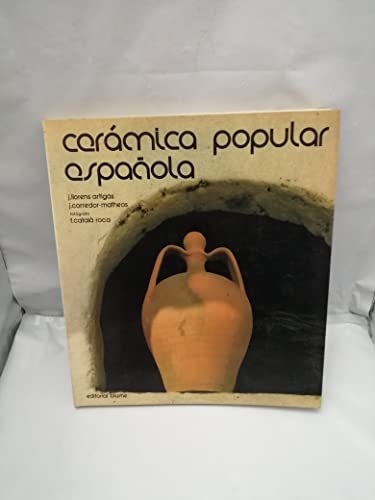 Imagen de archivo de Ceramica Popular Espanola a la venta por dsmbooks