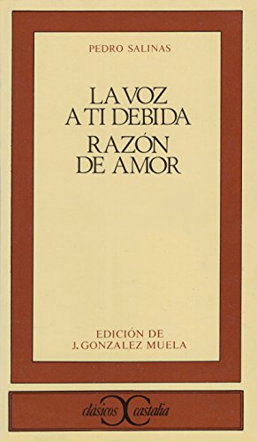 Stock image for La voz a ti debida. Raz?n de amor . (Spanish Edition) for sale by Front Cover Books