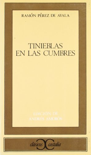 Imagen de archivo de Tinieblas en las cumbres . (CLASICOS CASTALIA. C/C.) (Spanish Edition) a la venta por Irish Booksellers