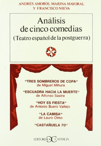 Imagen de archivo de Analisi de cinco comedia (Teatro espanol de la postguerra). a la venta por Zubal-Books, Since 1961