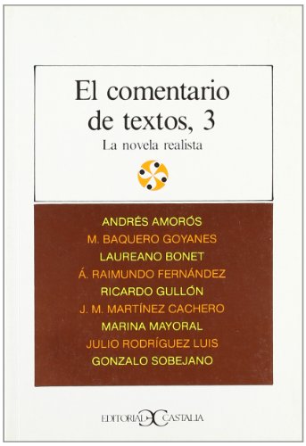 El comentario de textos, III . (9788470393198) by Amrose, Andres