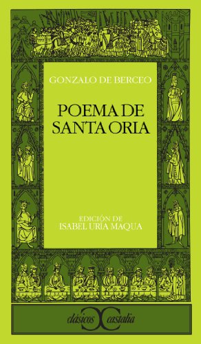 Imagen de archivo de Poema de Santa Oria . a la venta por GF Books, Inc.