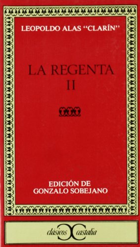 Beispielbild fr Regenta II, La (Spanish Edition) zum Verkauf von Ergodebooks