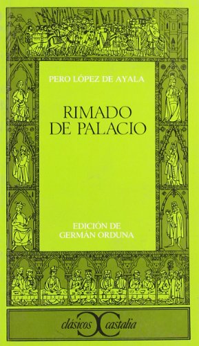 Stock image for Rimado de Palacio for sale by Hamelyn