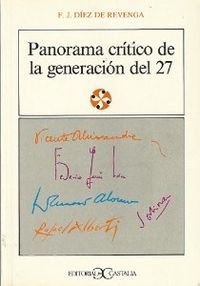 Imagen de archivo de Panorama Crtico de la Generacin Del 27 a la venta por Better World Books