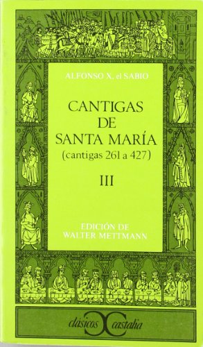 Imagen de archivo de Cantigas de Santa Maria III (Spanish Edition) a la venta por Iridium_Books